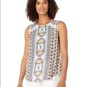 Tribal jeans tank top